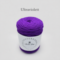 Polyesterkordel flach 5 mm · Ultraviolett · 100 m