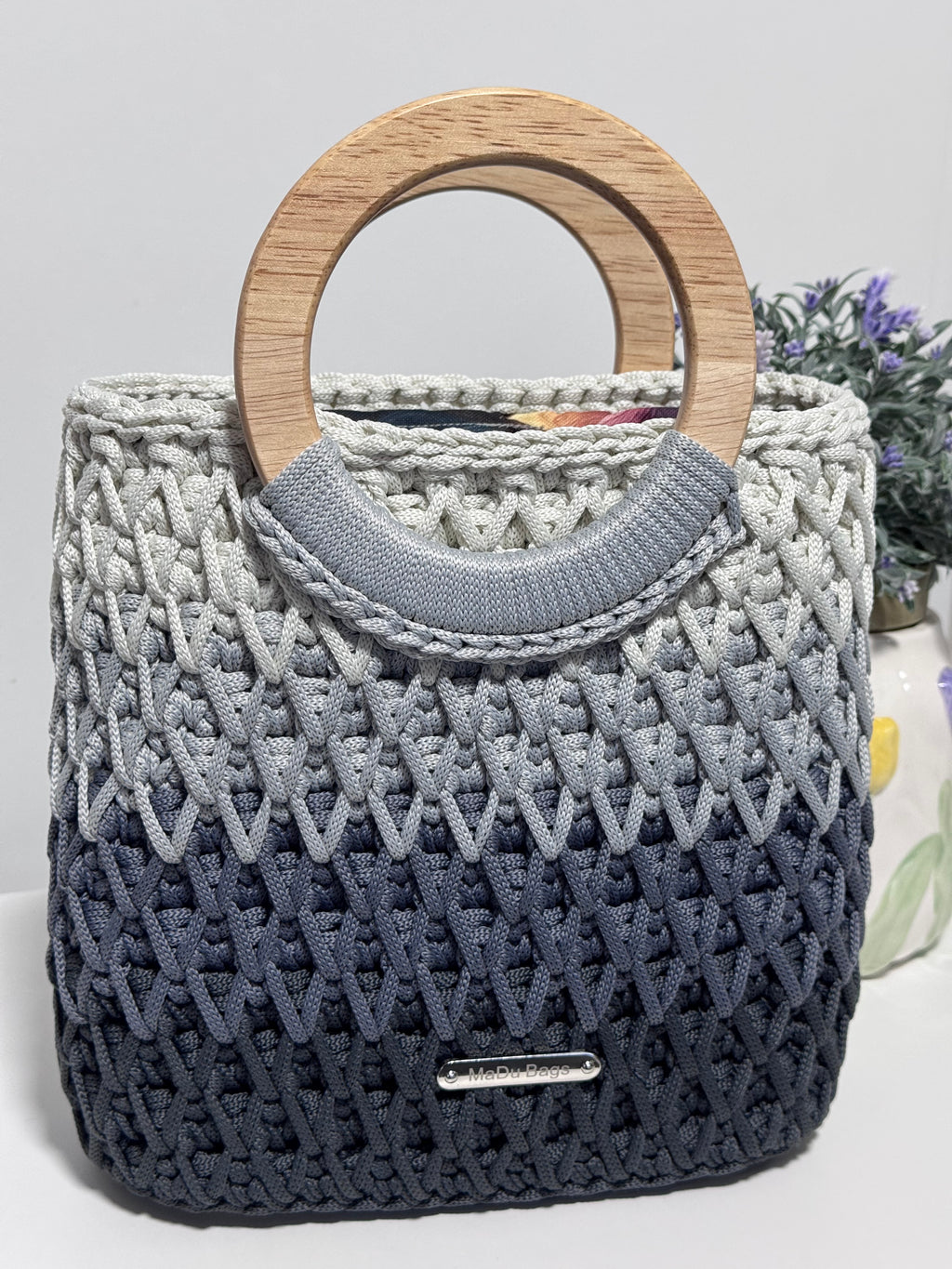 Handgemachte Häkeltasche – Unikat