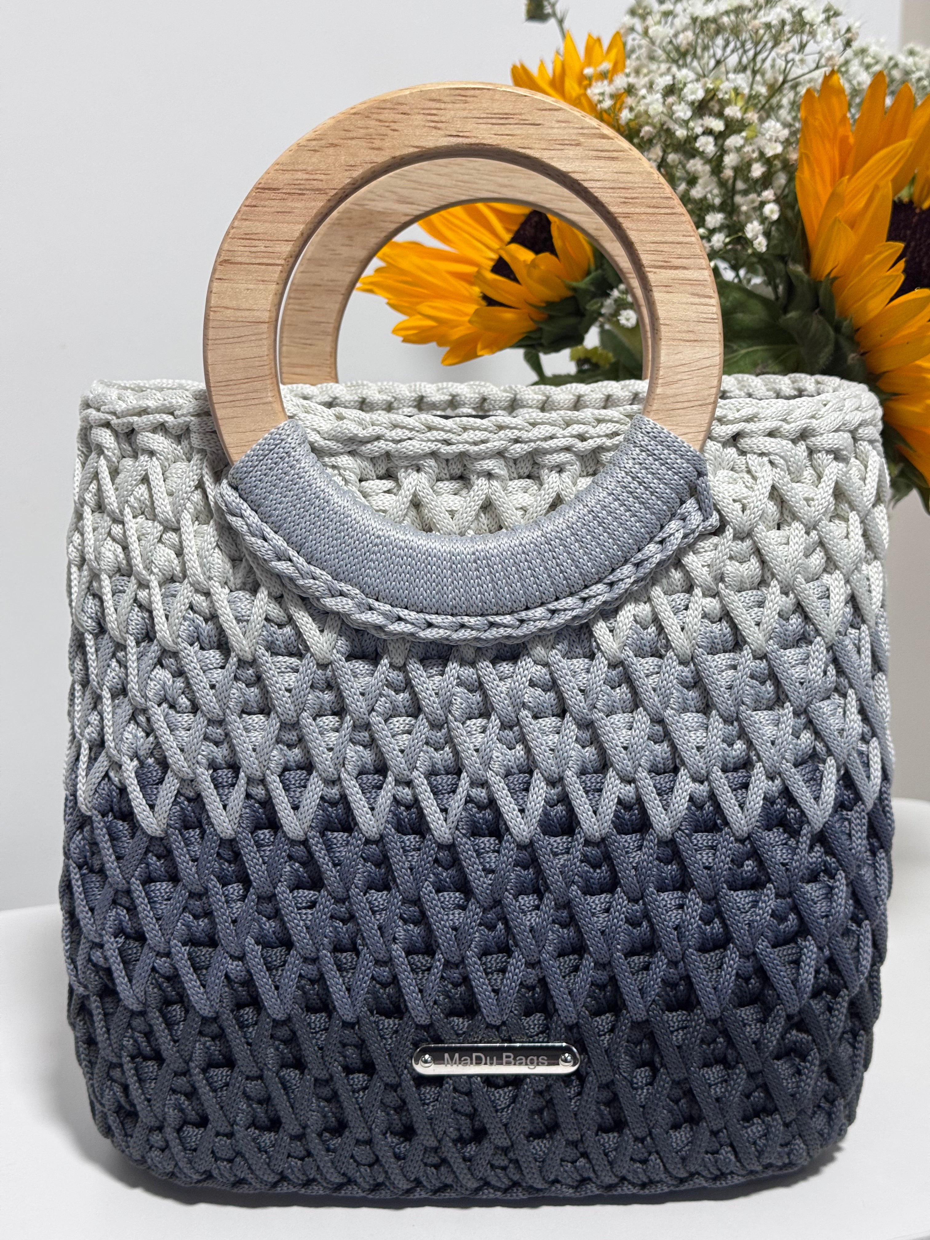 Handgemachte Häkeltasche – Unikat