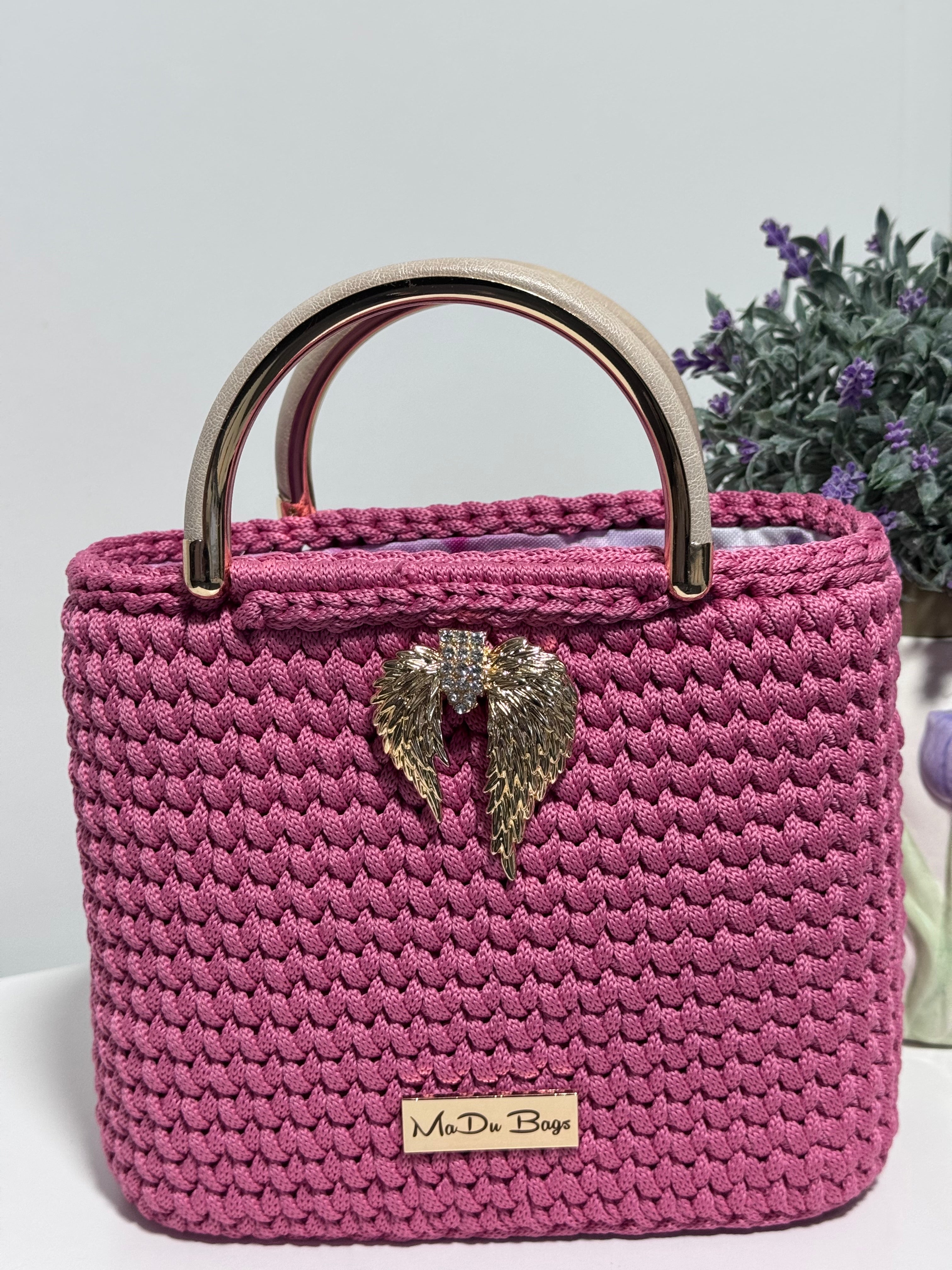 Gehäkelte Handtasche – Unikat