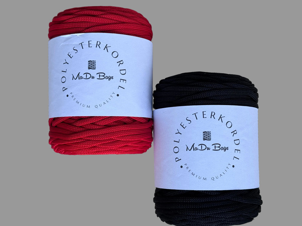 Doppelpack – 2x Polyesterkordel 5mm nach Wahl